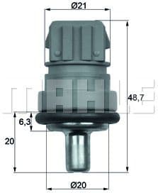 Sensor, coolant temperature BEHR TSE1D