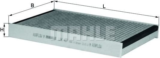 Filter, cabin air LAK437
