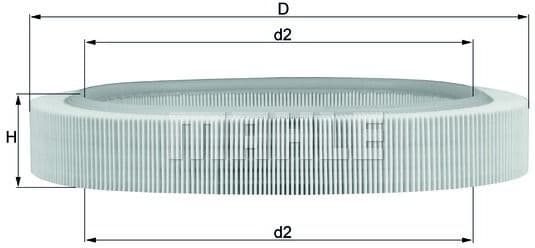 Air Filter LX58 - image 2