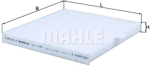 Filter, cabin air LA1175