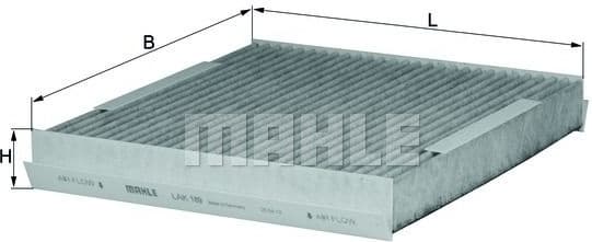 Filter, cabin air LAK189