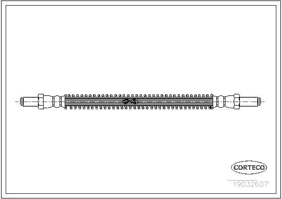 Brake Hose 19032607