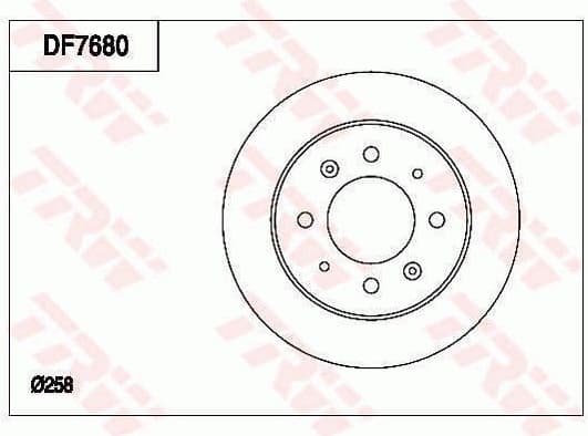 Brake Disc DF7680