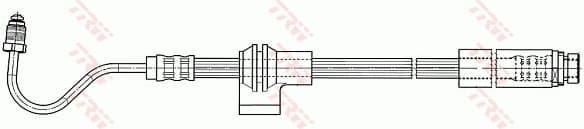 Brake Hose PHD561 - image 2