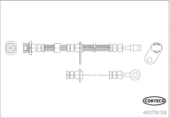 Brake Hose 49379138