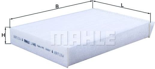 Filter, cabin air LA449