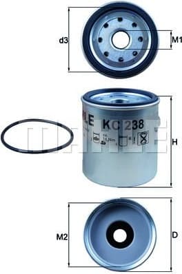 Fuel Filter KC238D