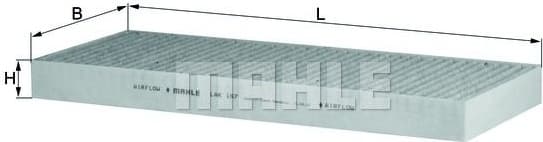 Filter, cabin air LAK167