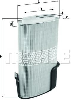 Air Filter LX1009/6