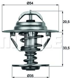 Thermostat, coolant BEHR TX883D