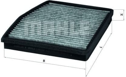 Filter, cabin air LAK124