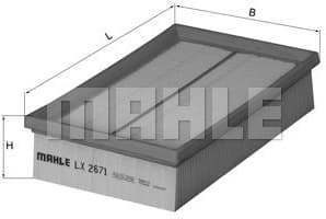 Air Filter LX2671