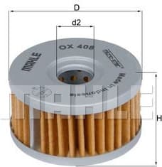 Oil Filter OX408