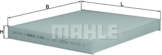 Filter, cabin air LA586