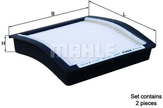 Filter, cabin air LA615/S