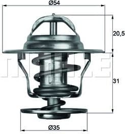 Thermostat, coolant BEHR TX1375D