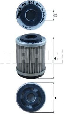 Oil Filter OX801