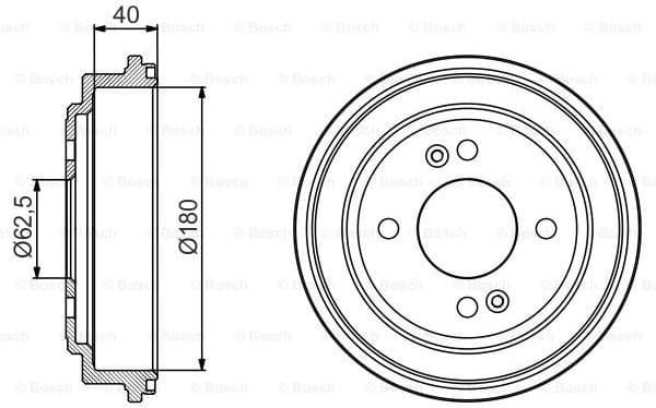 Brake Drum 0986477216