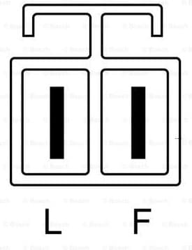 Alternator 0986048301 - image 2