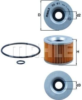 Oil Filter OX61D