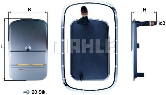 Hydraulic Filter, automatic transmission HX159KIT