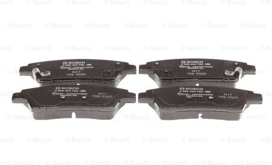 Brake Pad Set, disc brake 0986494766 - image 6