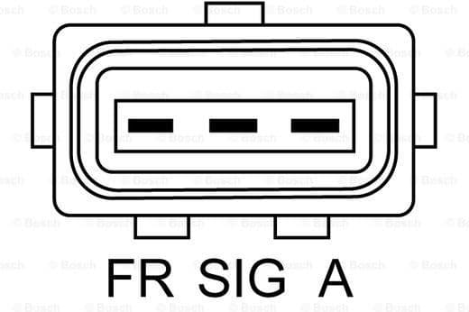 Alternator 0986049670 - image 2