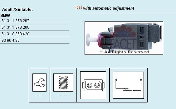 Switch STOP light 7.1058