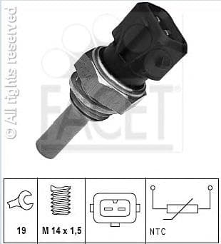 Sensor water temperature 7.3176