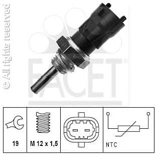 Sensor water temperature 7.3264