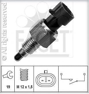 Switch, reverse light Made in Italy - OE Equivalent 7.6073