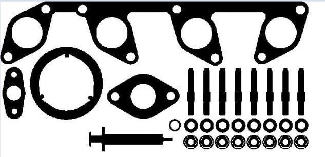 Turbocharger mounting kit 740.790