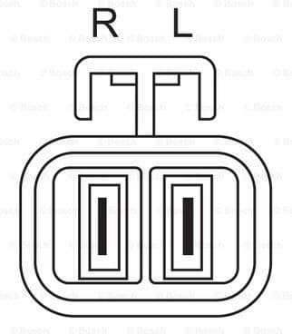 Alternator 0986049570 - image 2