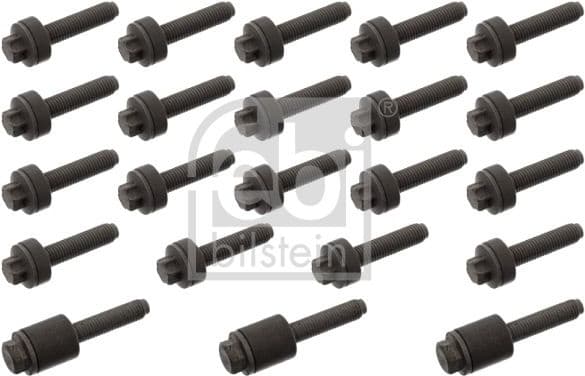 Screw Set, cylinder head cover febi Plus 49851