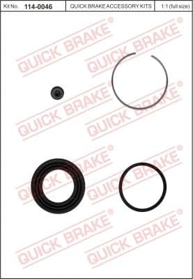 Repair Kit, brake caliper 114-0046