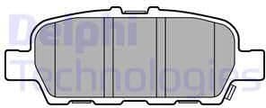 Brake Pad Set, disc brake LP3158