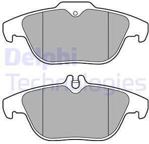 Brake Pad Set, disc brake LP3288