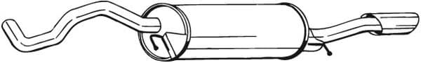 Rear Muffler 279-563