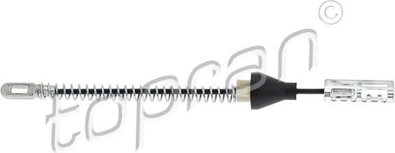 Cable Pull, parking brake 208 417