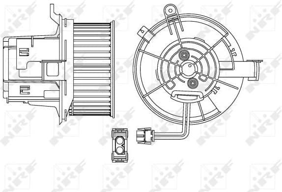 Interior Blower 34154