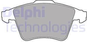 Brake Pad Set, disc brake LP3142