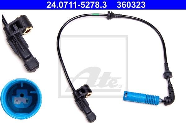 Sensor, wheel speed 24.0711-5278.3