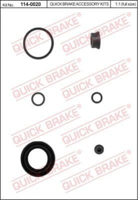Repair Kit, brake caliper 114-0020