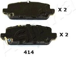 Brake Pad Set, disc brake 51-04-414