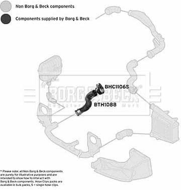 Charge Air Hose BTH1088