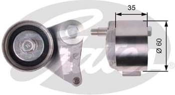 Tensioner Pulley, timing belt PowerGrip™ T41309