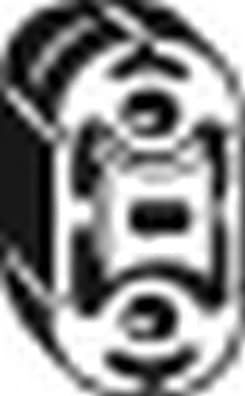 Mount, exhaust system 255-557