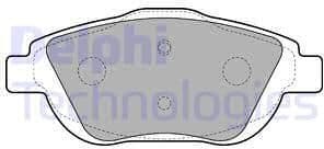Brake Pad Set, disc brake LP2164