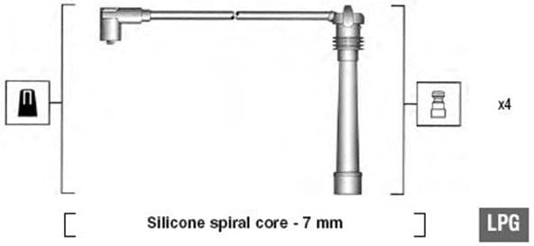 Ignition Cable Kit 941095980634