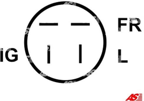 Alternator AS A0304 - image 2